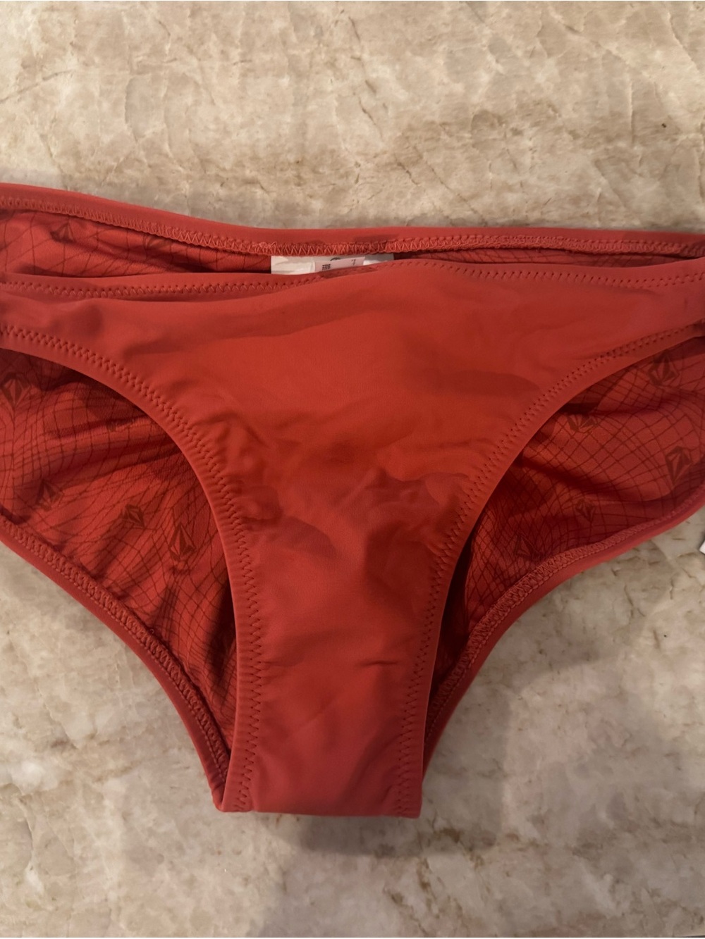 Volcom Women's Rust Orange Bikini Bottom NWT